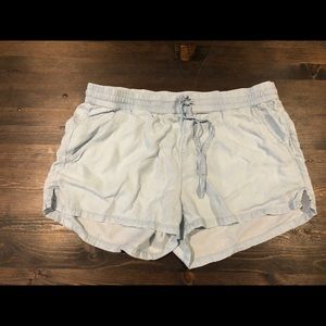 AE Chambray Demin-look Soft Shorts